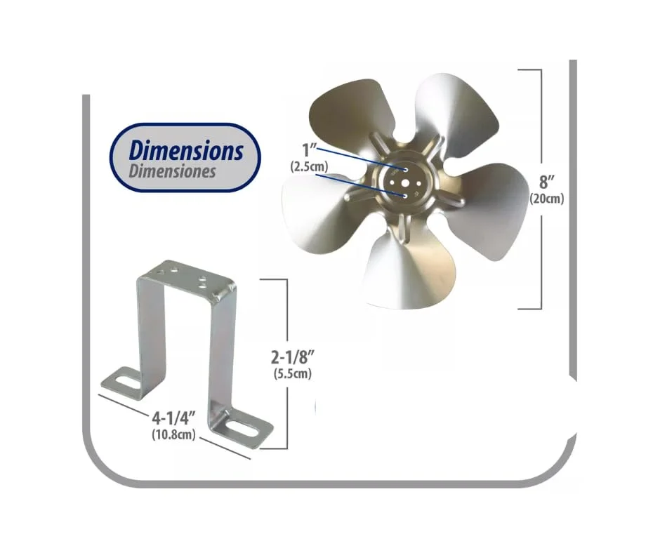 موتور فن کندانسور، 5 وات، 220 ولت، 60 هرتز، برای یخچال و فریزر موتور فن کندانسور، 5 وات، 220 ولت، 60 هرتز، برای یخچال و فریزر