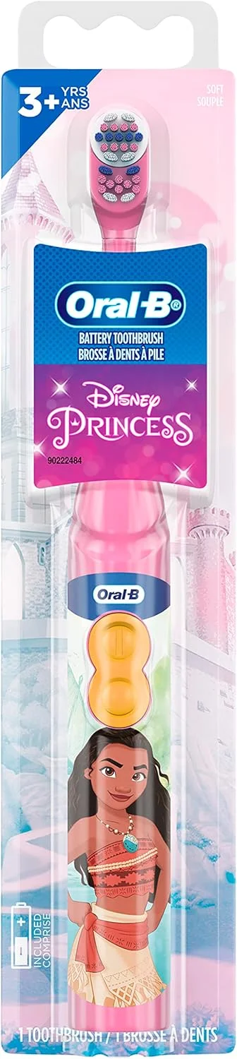مسواک برقی کودکانه با طرح پرنسس های دیزنی Oral-B Pro-Health Stages (بسته بندی ممکن است متفاوت باشد)