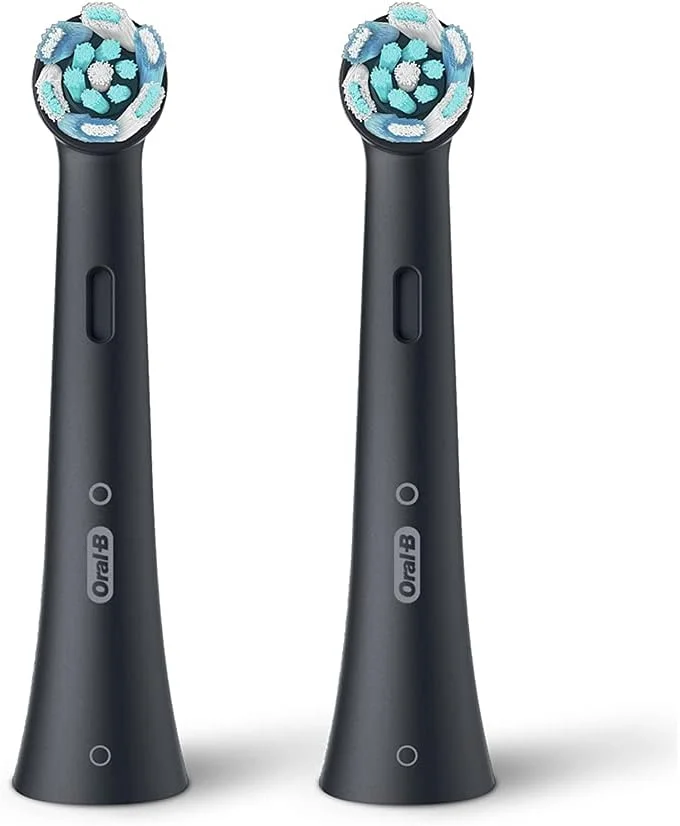 یدک مسواک برقی اورال-بی سری آی او، مدل آلتیمیت کلین، مشکی، بسته 2 عددی