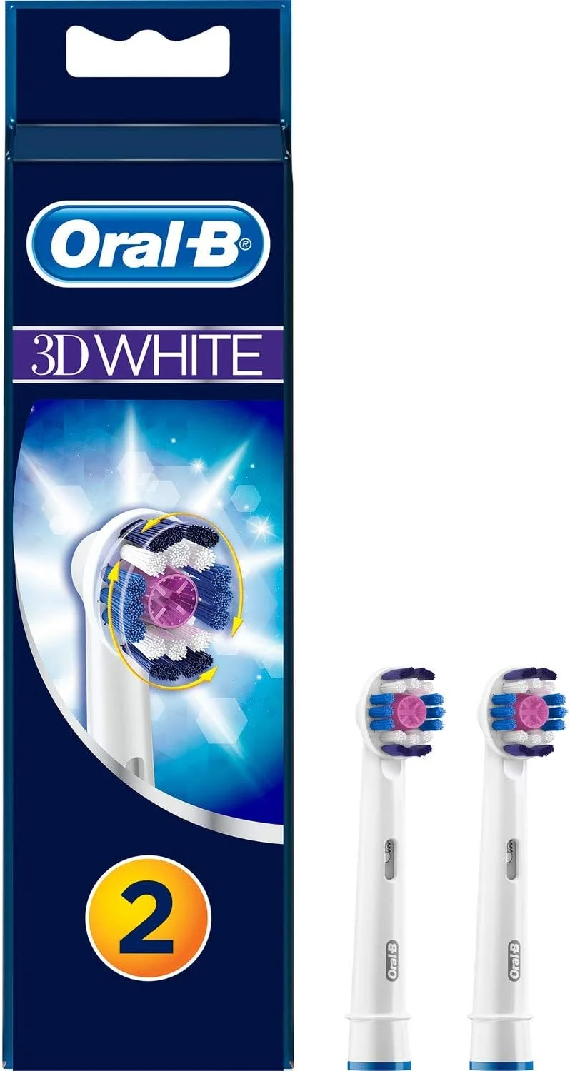 یدک مسواک برقی اورال-بی 3D White بسته 2 عددی