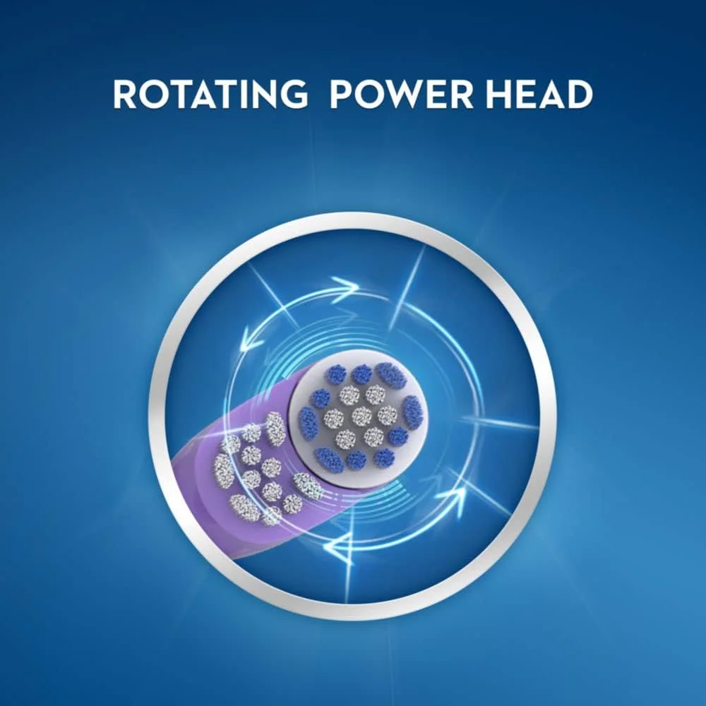 مسواک برقی کودکانه Oral-B Pro-Health Jr. با طرح Frozen دیزنی، نرم، 1 عدد، چند رنگ