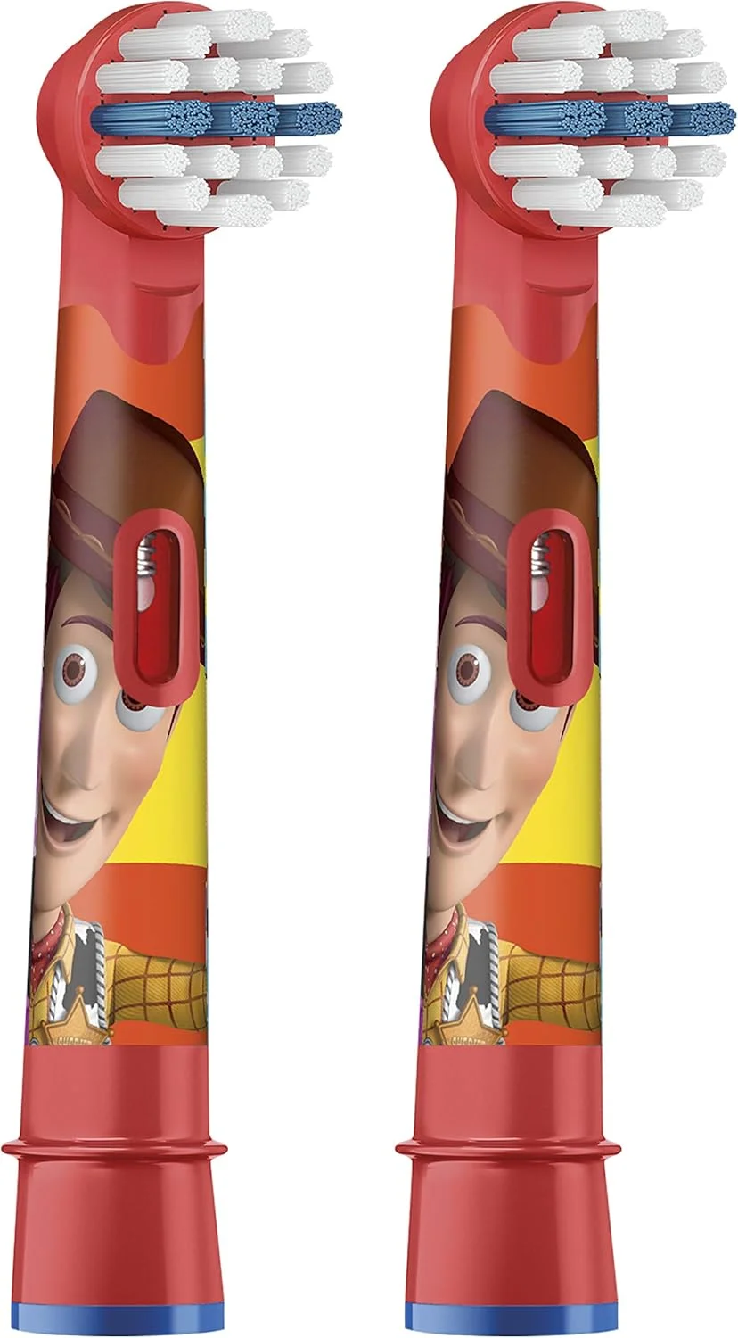 سری یدک مسواک نرم کودکانه اورال-بی با طرح داستان اسباب بازی های دیزنی پیکسار، مناسب برای کودکان 3 سال به بالا، 2 عدد