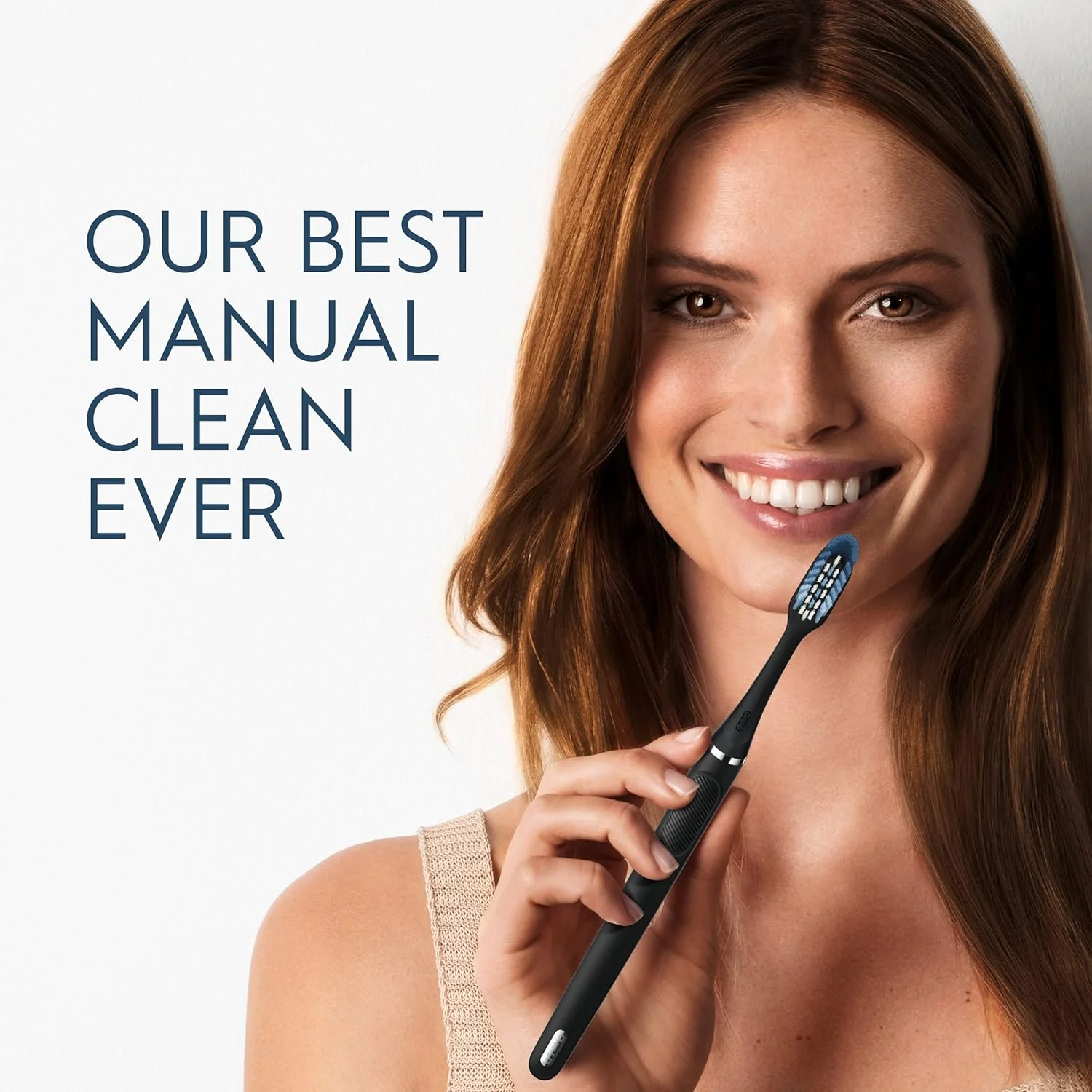 مسواک دستی Oral-B Clic، یاقوت کبود، با 2 سری برس قابل تعویض و نگهدارنده مغناطیسی مسواک