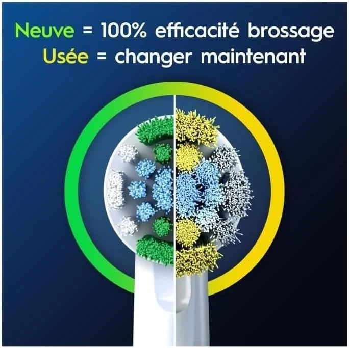 سری یدک مسواک برقی اورال-بی پرو Precision Clean (بسته 4 عددی)