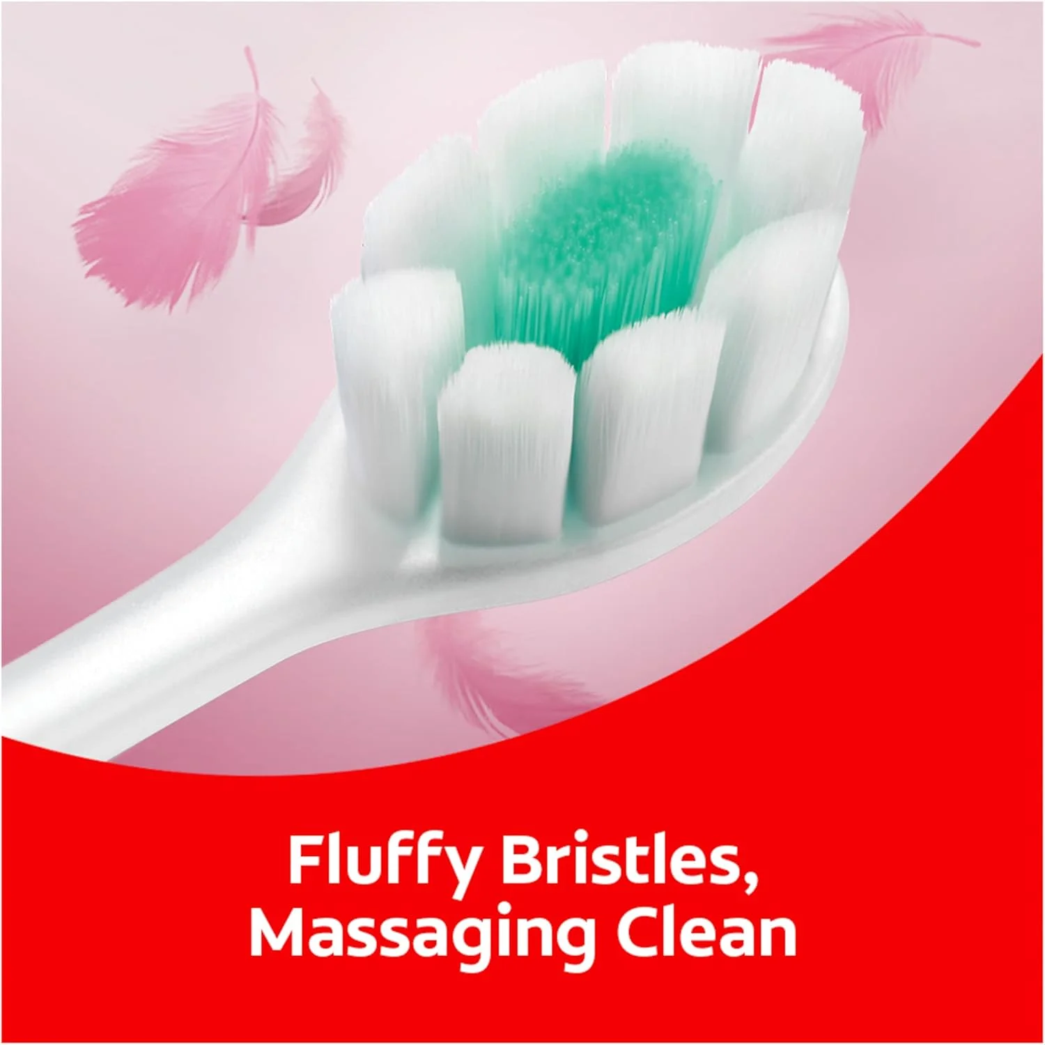 مسواک کلگیت فوم سافت با برس های نرم و متراکم - رنگ های متنوع - بسته 2 عددی