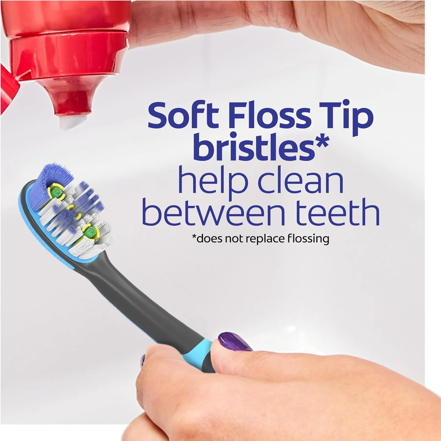 مسواک برقی باتری خور کولگیت 360 سونیک با برس های دارای نوک نخ دندان، تمیز کننده زبان و گونه، نرم - 2 عدد (بسته 1 عددی) مسواک برقی باتری خور کولگیت 360 سونیک با برس های دارای نوک نخ دندان، تمیز کننده زبان و گونه، نرم - 2 عدد (بسته 1 عددی)