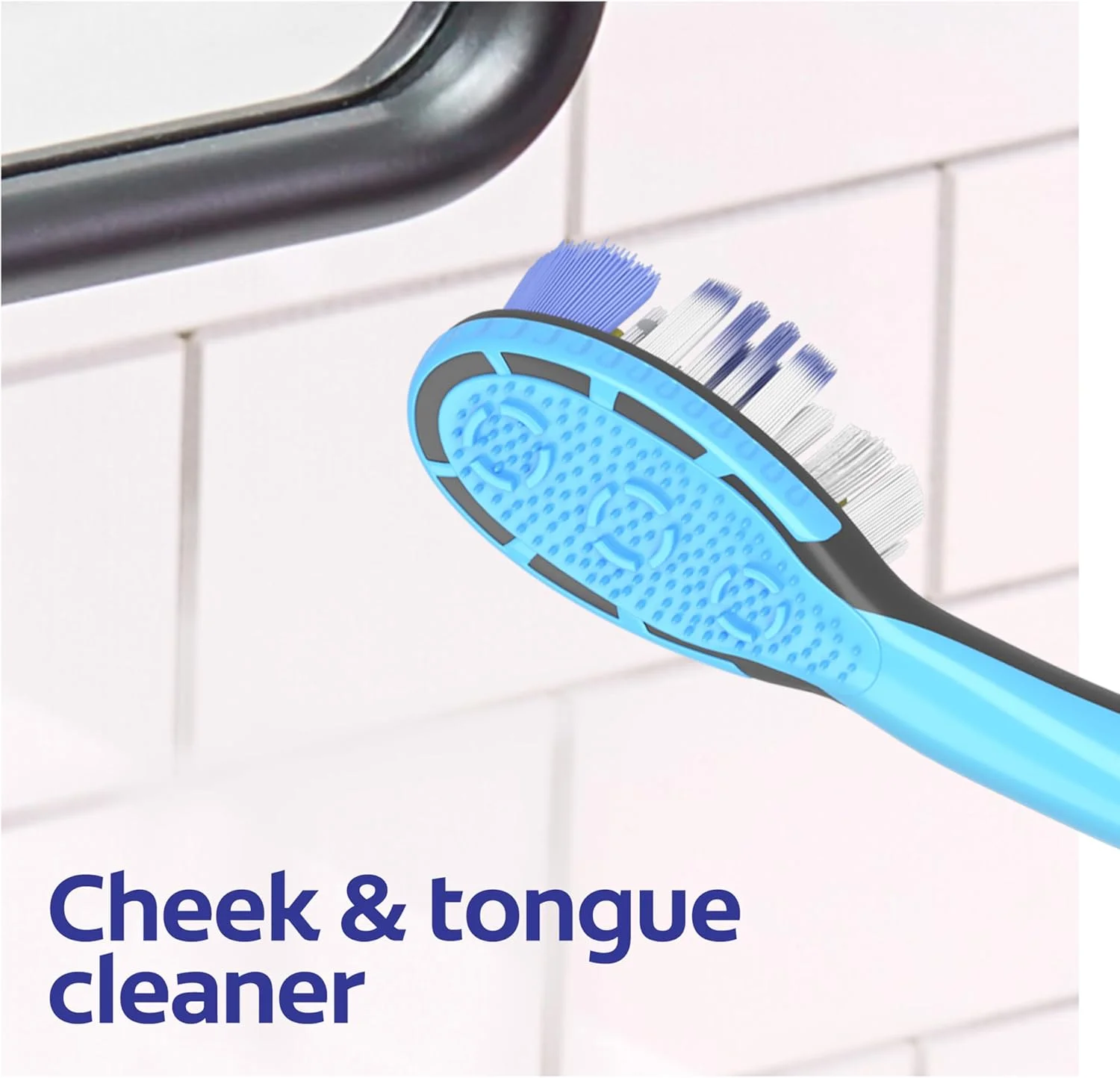 مسواک برقی باتری خور کولگیت 360 سونیک با برس های دارای نوک نخ دندان، تمیز کننده زبان و گونه، نرم - 2 عدد (بسته 1 عددی) مسواک برقی باتری خور کولگیت 360 سونیک با برس های دارای نوک نخ دندان، تمیز کننده زبان و گونه، نرم - 2 عدد (بسته 1 عددی)