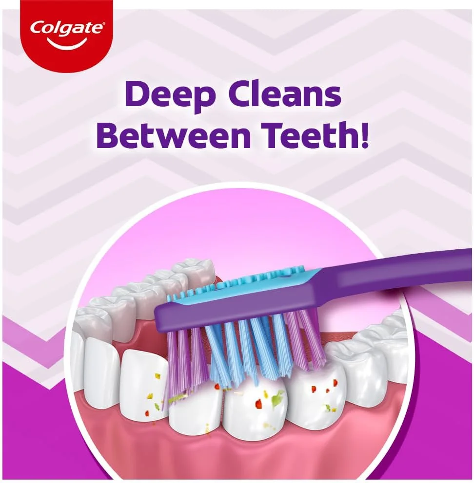 مسواک نرم کلگیت زیگزاگ - 6 عدد مسواک نرم کلگیت زیگزاگ - 6 عدد