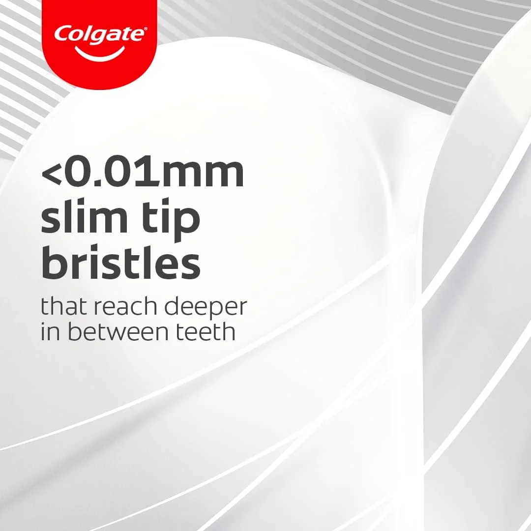 مسواک کلگیت اسلیم سافت زغالی مشکی، بسته اقتصادی، 2 عددی مسواک کلگیت اسلیم سافت زغالی مشکی، بسته اقتصادی، 2 عددی