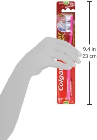 مسواک کلگیت دابل اکشن، متوسط، چند رنگ مسواک کلگیت دابل اکشن، متوسط، چند رنگ