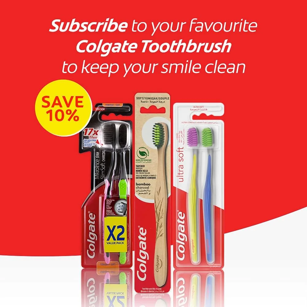 مسواک کلگیت 360 نرم، بسته چندتایی، بسته 2 عددی مسواک کلگیت 360 نرم، بسته چندتایی، بسته 2 عددی