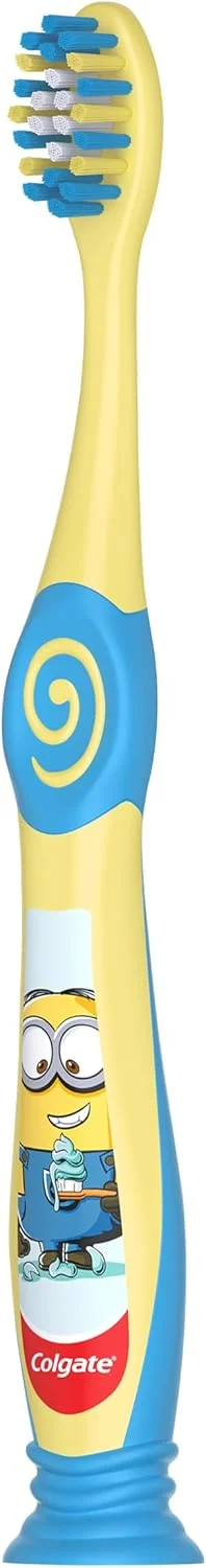 مسواک کودک کلگیت مناسب 3 تا 5 سال، برس های فوق العاده نرم، تمیز کننده ملایم و موثر دندان ها، سر کوچک مسواک برای دسترسی آسان، راهنمای خمیر دندان با برس های سفید، دسته راحت با محل قرارگیری انگشت شست مسواک کودک کلگیت مناسب 3 تا 5 سال، برس های فوق العاده نرم، تمیز کننده ملایم و موثر دندان ها، سر کوچک مسواک برای دسترسی آسان، راهنمای خمیر دندان با برس های سفید، دسته راحت با محل قرارگیری انگشت شست