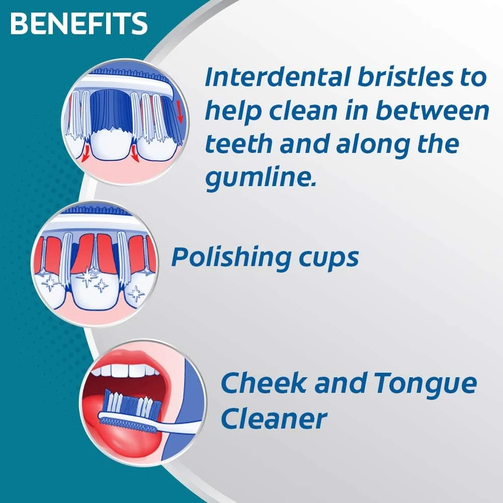 مسواک کلگیت 360، پاک کننده کامل دهان - 4 عدد مسواک کلگیت 360، پاک کننده کامل دهان - 4 عدد