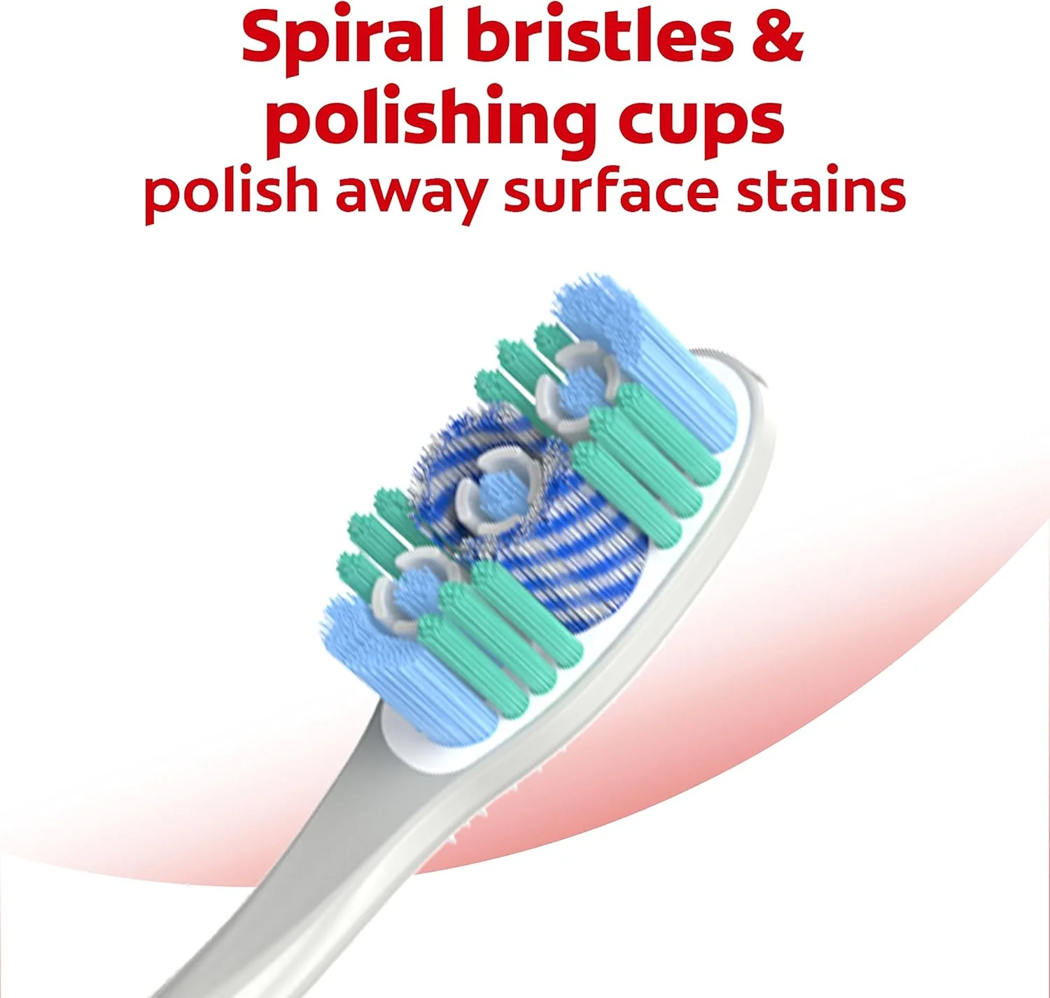 مسواک کلگیت 360 اپتیک وایت با سر کامل، متوسط