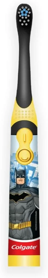 مسواک باتری خور کودکانه کلگیت بتمن با برس خیلی نرم، 3+ سال