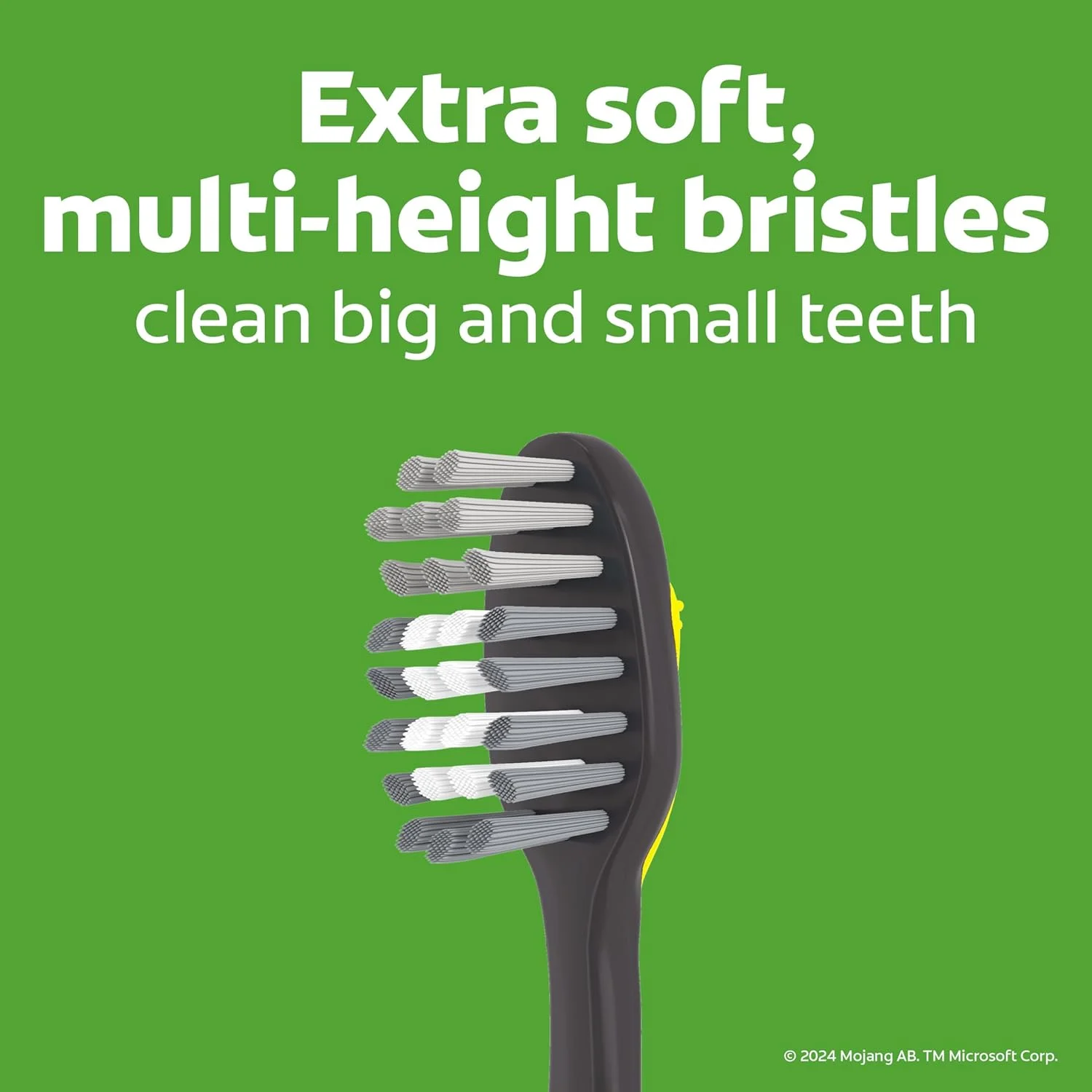 مسواک دستی کودکانه کلگیت طرح Minecraft، بسته 2 عددی مسواک دستی کودکانه کلگیت طرح Minecraft، بسته 2 عددی