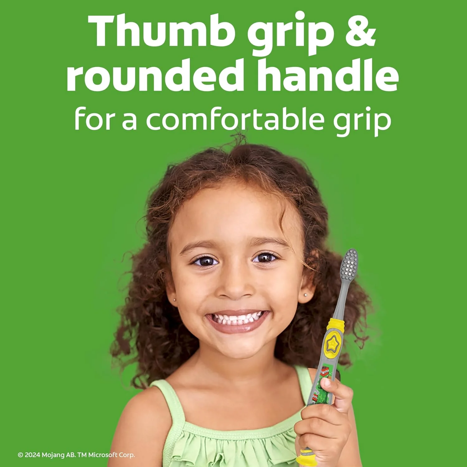 مسواک دستی کودکانه کلگیت طرح Minecraft، بسته 2 عددی مسواک دستی کودکانه کلگیت طرح Minecraft، بسته 2 عددی