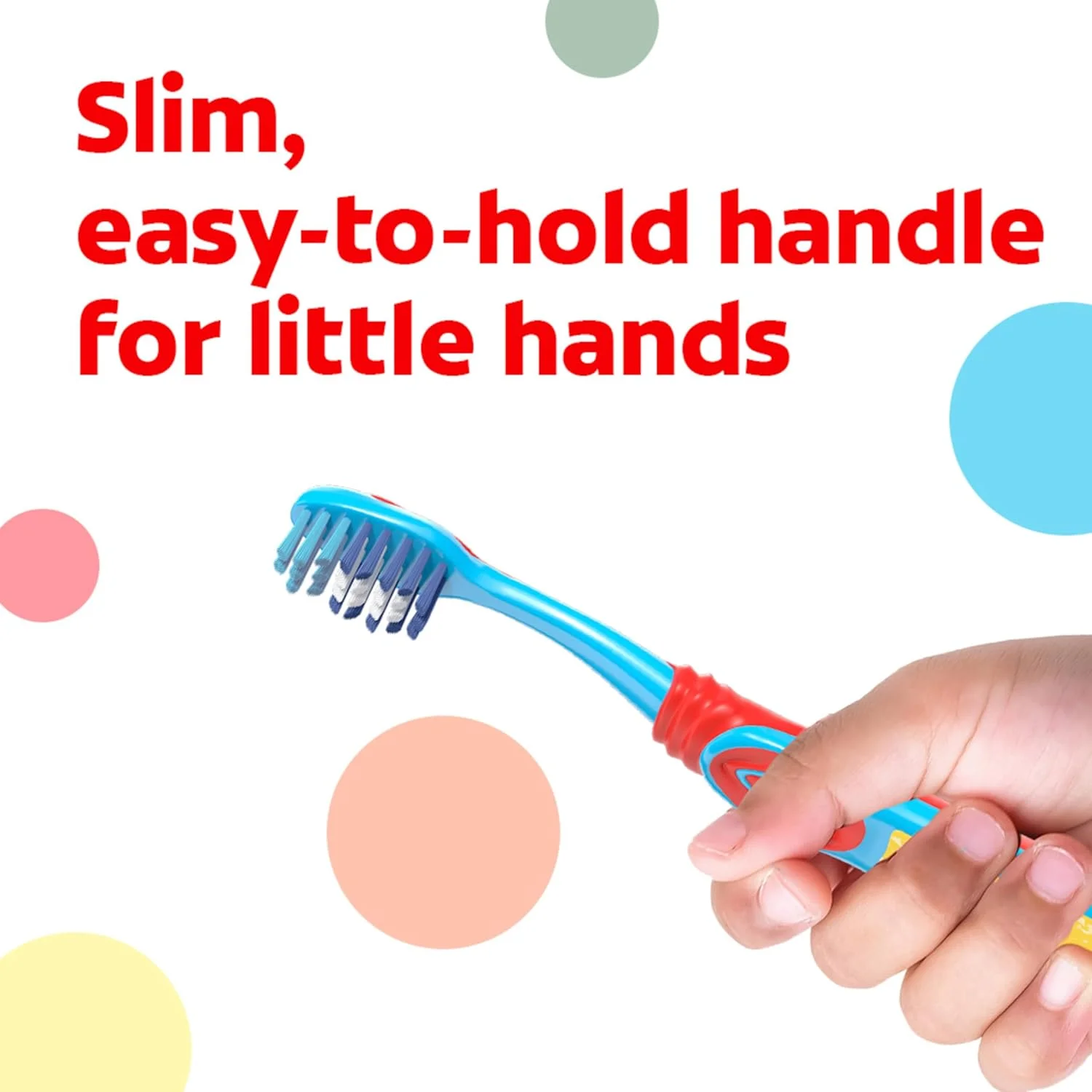 مسواک کودکانه کلگیت پوکمون، بسیار نرم برای کودکان 5+ سال، بسته 2 عددی