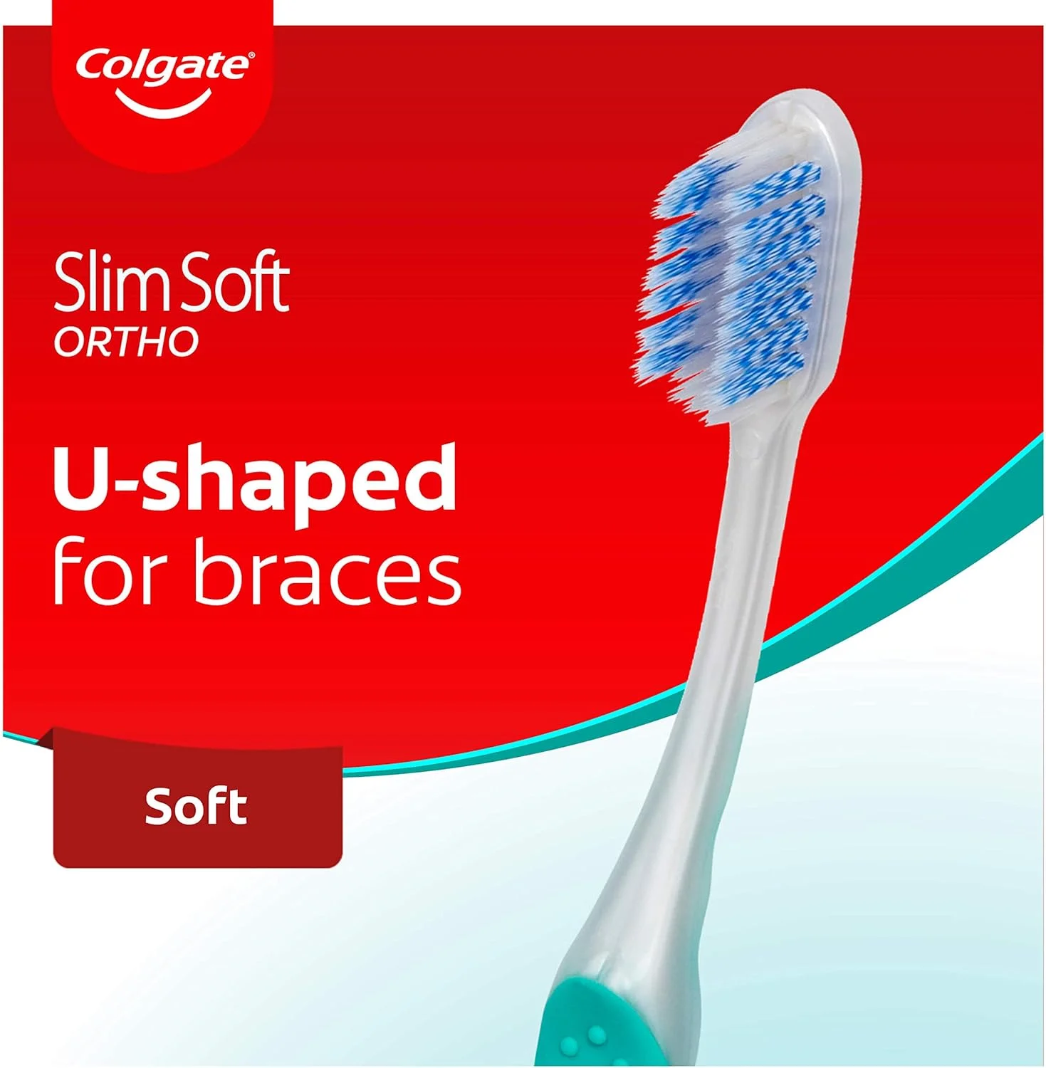 مسواک ارتودنسی نرم و جمع و جور کلگیت
