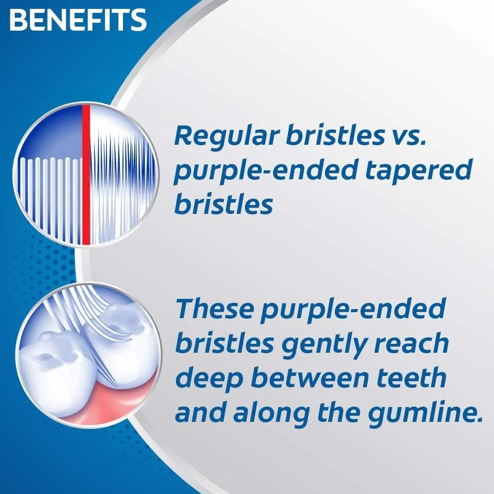 مسواک کلگیت 360 درجه با نوک نخ دندان - (نرم - صرفه جویی) مسواک کلگیت 360 درجه با نوک نخ دندان - (نرم - صرفه جویی)