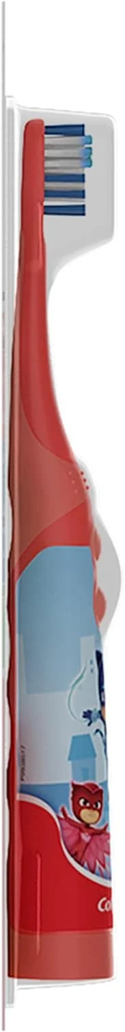 مسواک برقی کودک کلگیت، ماسک های پی جی، برس های خیلی نرم، 1 عدد، طرح ها ممکن است متفاوت باشند