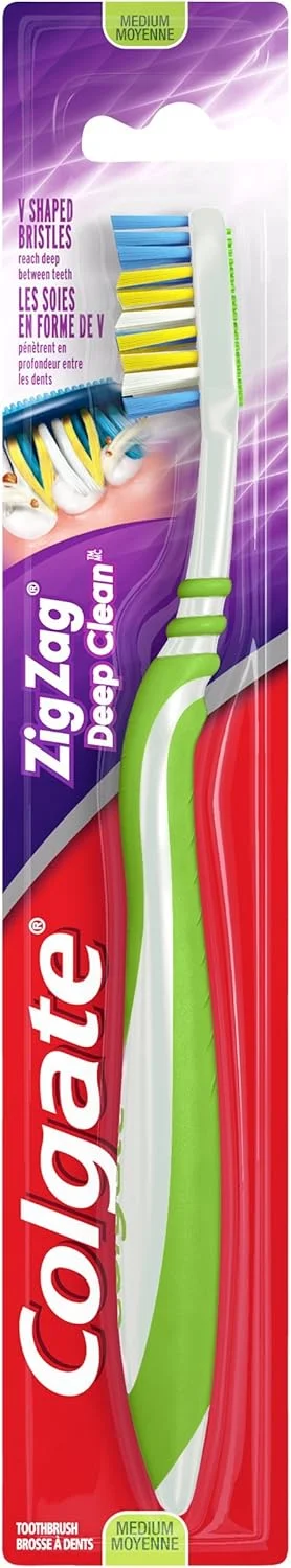 مسواک کلگیت زیگ زاگ دیپ کلین با برس متوسط، بسته 6 عددی (بسته 6 تایی) مسواک کلگیت زیگ زاگ دیپ کلین با برس متوسط، بسته 6 عددی (بسته 6 تایی)