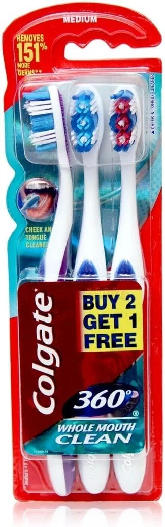 مسواک کلگیت 360 درجه برای پاکیزگی کامل دهان مسواک کلگیت 360 درجه برای پاکیزگی کامل دهان