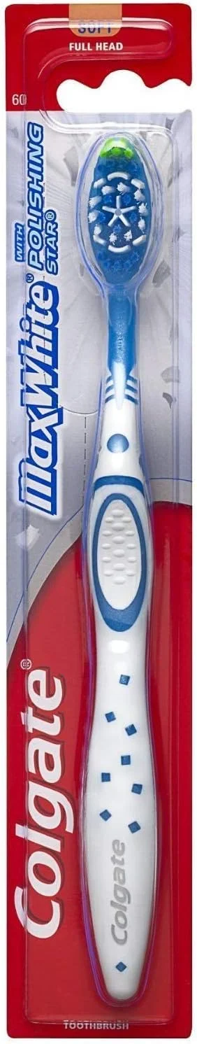 مسواک کلگیت مکس وایت با سر کامل، سایز متوسط، 1 عدد مسواک کلگیت مکس وایت با سر کامل، سایز متوسط، 1 عدد
