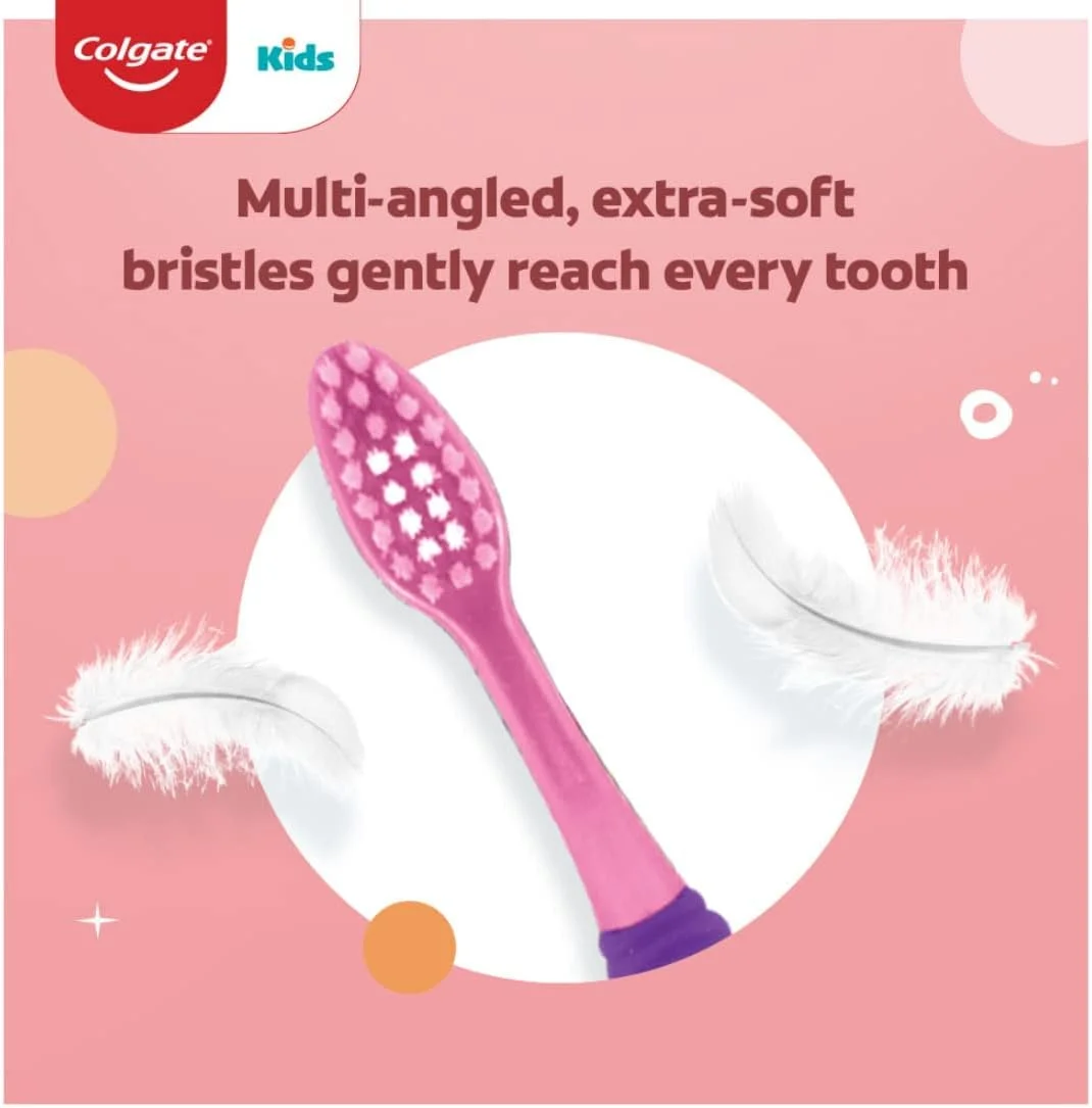 مسواک پری دریایی کلگیت با مکنده برای کودکان 5 سال به بالا، بسیار نرم (رنگ ها متنوع) - بسته 6 عددی مسواک پری دریایی کلگیت با مکنده برای کودکان 5 سال به بالا، بسیار نرم (رنگ ها متنوع) - بسته 6 عددی