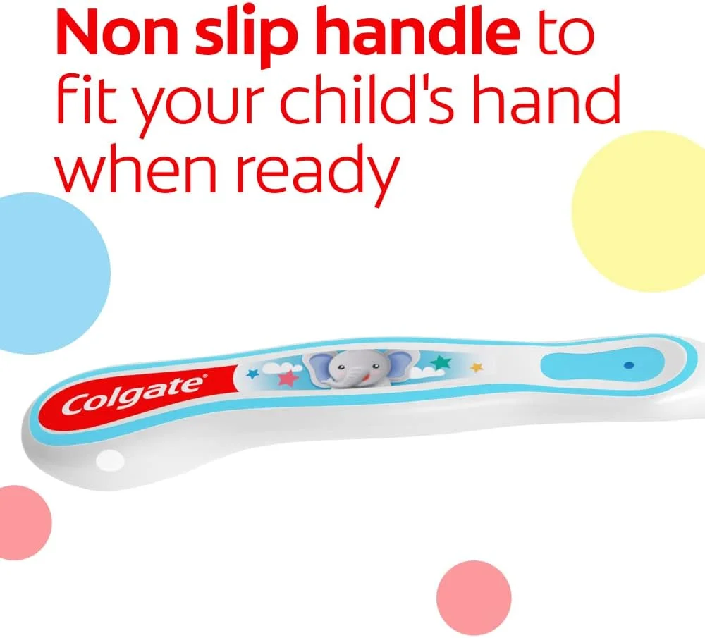 مسواک کودک و نوزاد کلگیت مدل «اولین من»، برس خیلی نرم، بسته 6 عددی مسواک کودک و نوزاد کلگیت مدل «اولین من»، برس خیلی نرم، بسته 6 عددی