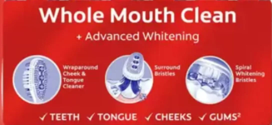 مسواک سفید کننده پیشرفته کلگیت توتال، بسته 8 عددی (متوسط) مسواک سفید کننده پیشرفته کلگیت توتال، بسته 8 عددی (متوسط)