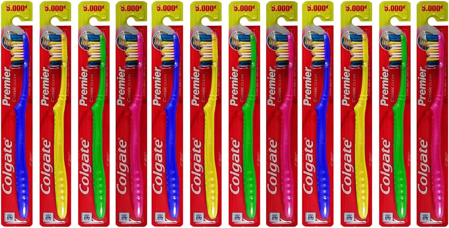 مسواک کلگیت پریمیر کلاسیک با برس متوسط (بسته 72 عددی) مسواک کلگیت پریمیر کلاسیک با برس متوسط (بسته 72 عددی)