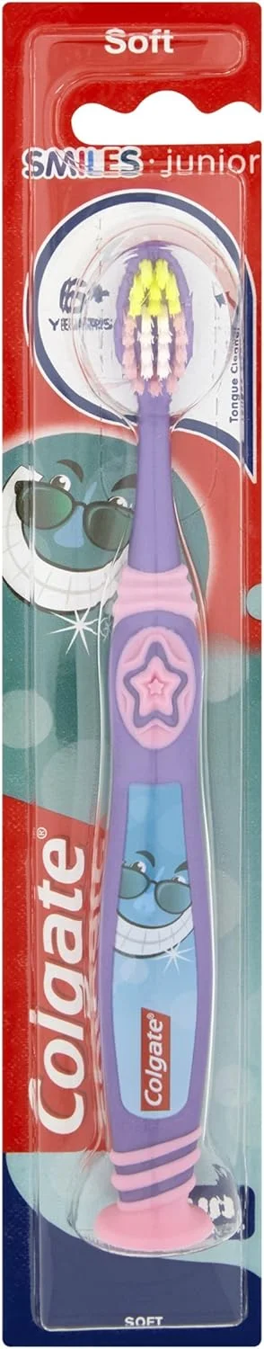 مسواک نرم کودک کلگیت لبخند، مناسب برای 6 سال به بالا مسواک نرم کودک کلگیت لبخند، مناسب برای 6 سال به بالا