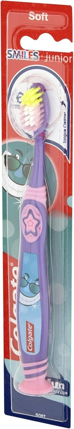 مسواک نرم کودک کلگیت لبخند، مناسب برای 6 سال به بالا مسواک نرم کودک کلگیت لبخند، مناسب برای 6 سال به بالا