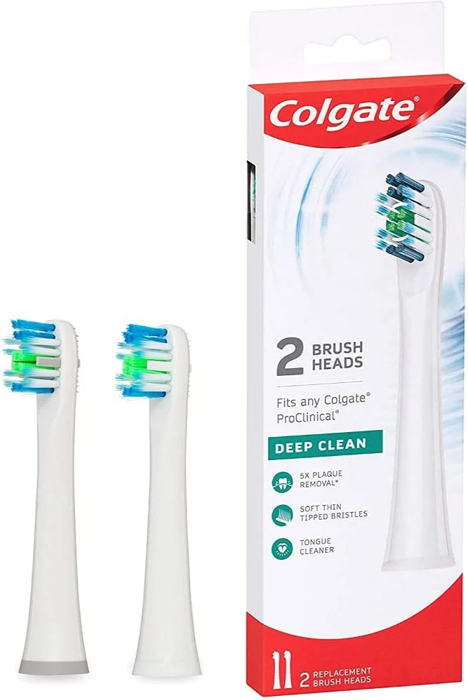 سری مسواک کلگیت 360 Deep Clean برای مسواک های کلگیت PROCLINICAL - 2 عدد سری مسواک کلگیت 360 Deep Clean برای مسواک های کلگیت PROCLINICAL - 2 عدد