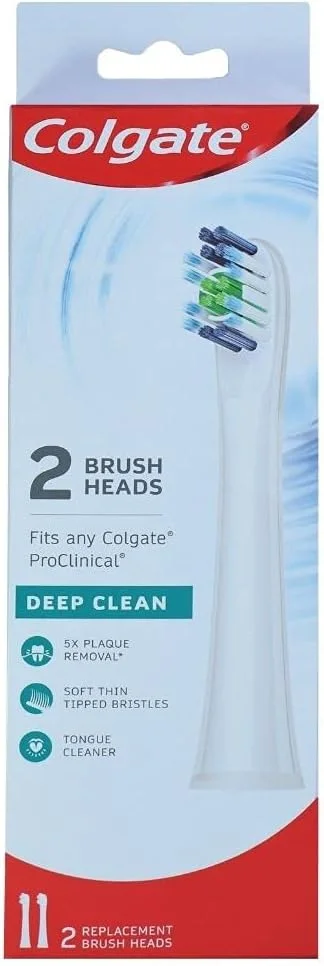 سری مسواک کلگیت 360 Deep Clean برای مسواک های کلگیت PROCLINICAL - 2 عدد سری مسواک کلگیت 360 Deep Clean برای مسواک های کلگیت PROCLINICAL - 2 عدد