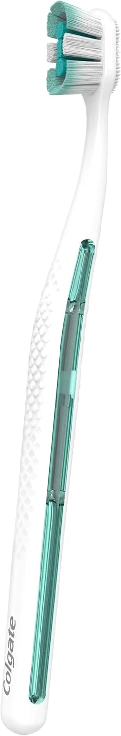 مسواک فوم پاک کننده کامل کلگیت، کمک به مبارزه با مشکلات بهداشت دهان و دندان، کاربرد عمیق تر، عمق بیشتر در امتداد خط لثه و بین دندان ها