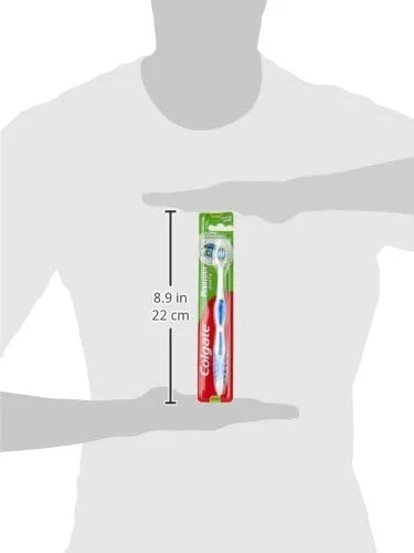 مسواک کلگیت Premier White با برس متوسط - 125 گرم