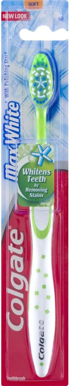 مسواک کلگیت مکس وایت با سر کامل، نرم