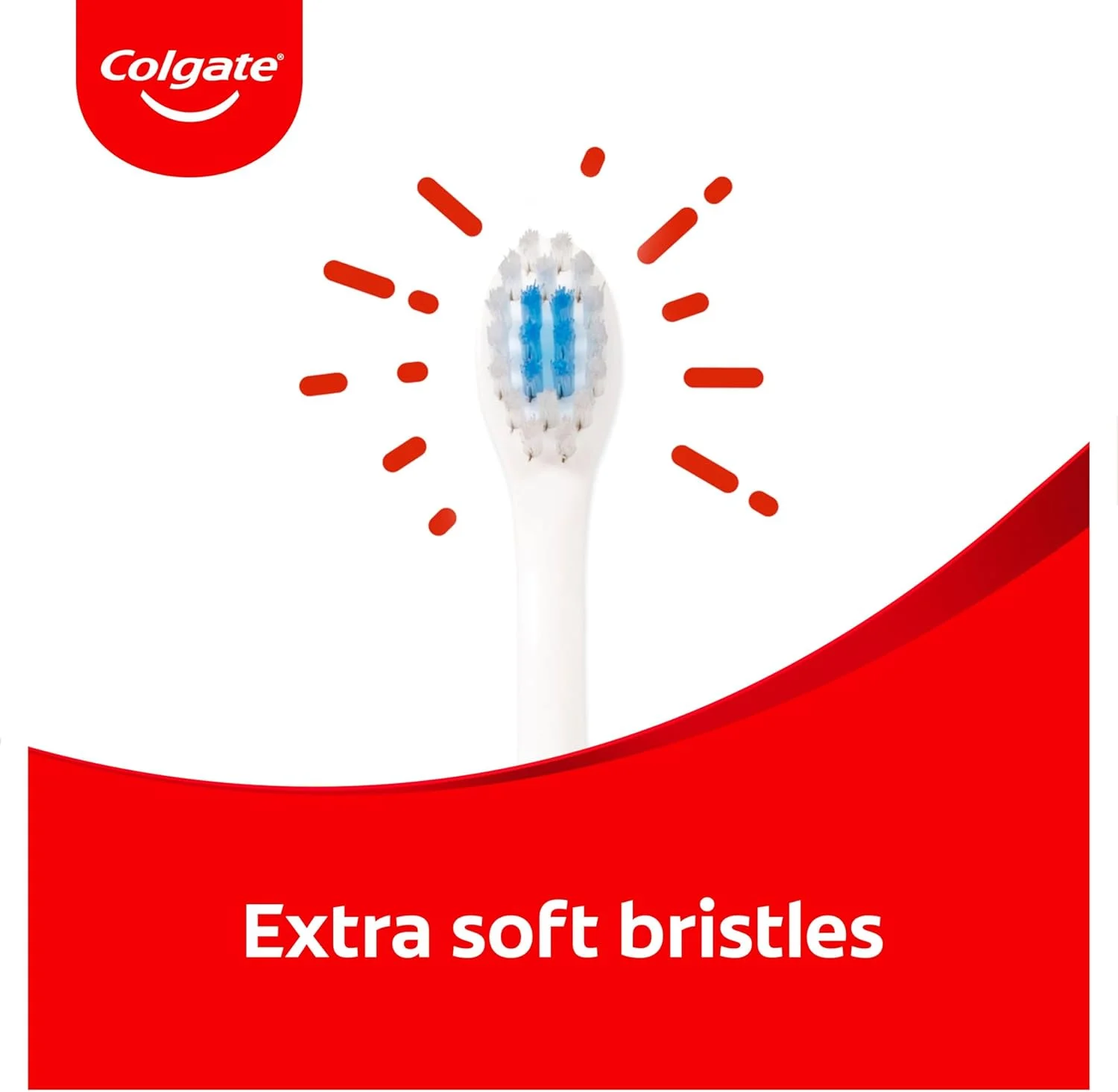 مسواک دستی کودک کلگیت، لبخندهای اولین من، 0-2 سال