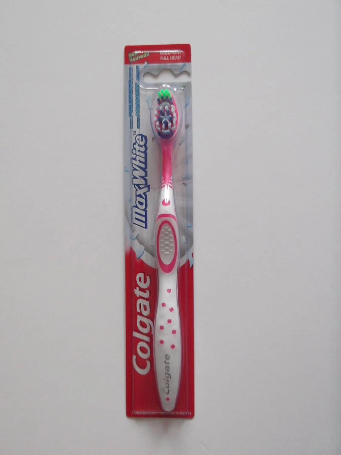 مسواک کلگیت مکس وایت جدید با پولیشینگ استار - بسته 2 عددی متوسط متنوع - سر کامل