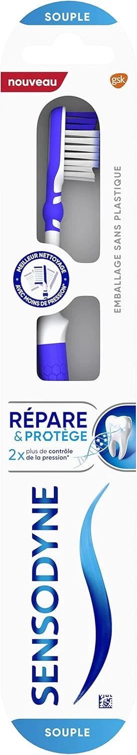مسواک نرم سنسوداین مدل Repair/Protect، رنگ های متنوع مسواک نرم سنسوداین مدل Repair/Protect، رنگ های متنوع