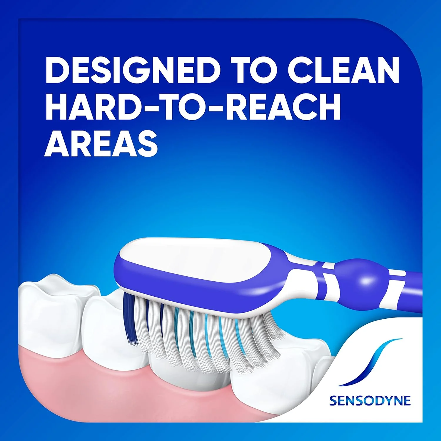 مسواک نرم مخصوص دندان های حساس سنسوداین - بسته 2 عددی