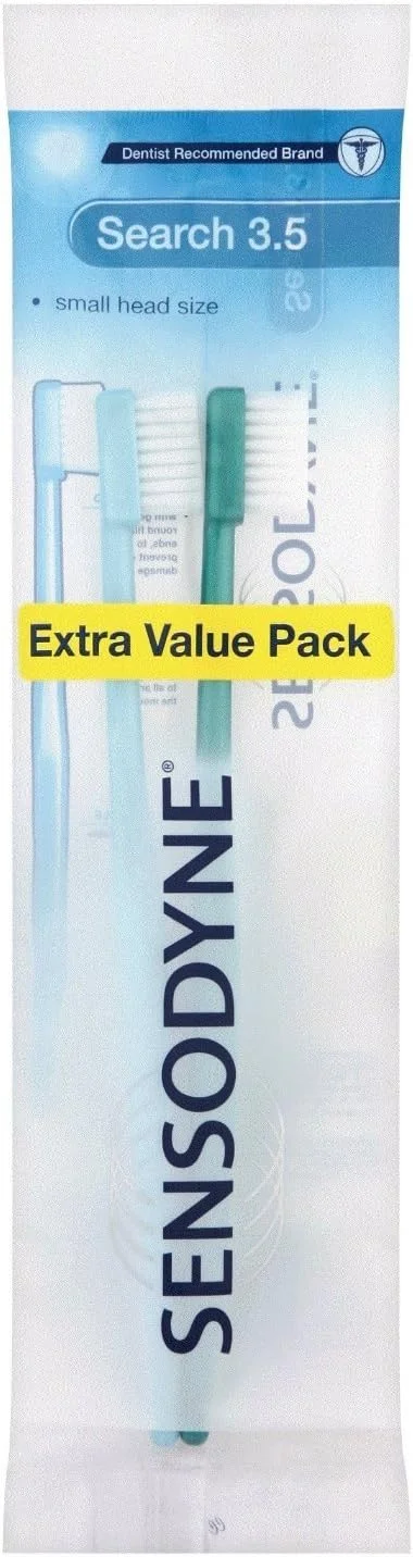مسواک سنسوداین مدل Search 3.5 - بسته 2 عددی - بسته 6 تایی (3 بسته دوتایی) مسواک سنسوداین مدل Search 3.5 - بسته 2 عددی - بسته 6 تایی (3 بسته دوتایی)