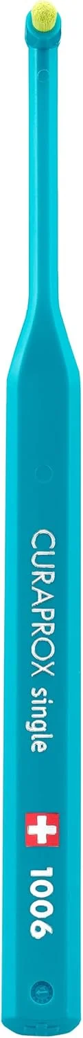 مسواک تک دسته نرم Curaprox CS 1006 | 1006 برس CUREN® برای حذف دقیق و ملایم پلاک | ارتقاء سلامت لثه و دندان، ایده آل برای مسواک زدن دقیق، بسته تکی مسواک تک دسته نرم Curaprox CS 1006 | 1006 برس CUREN® برای حذف دقیق و ملایم پلاک | ارتقاء سلامت لثه و دندان، ایده آل برای مسواک زدن دقیق، بسته تکی