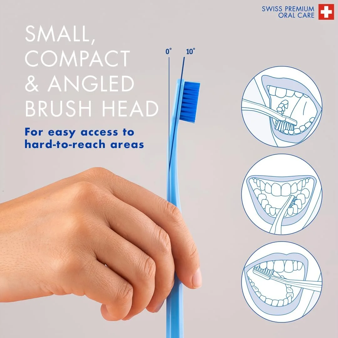 ست مسواک Curaprox CS 5460 Duo Microscope Edition 2024 | برسهای فوقالعاده نرم با 5460 رشته CUREN® برای حذف ملایم پلاک، ترویج لثهها و دندانهای سالمتر | نسخه محدود سازگار با محیط زیست ست مسواک Curaprox CS 5460 Duo Microscope Edition 2024 | برسهای فوقالعاده نرم با 5460 رشته CUREN® برای حذف ملایم پلاک، ترویج لثهها و دندانهای سالمتر | نسخه محدود سازگار با محیط زیست