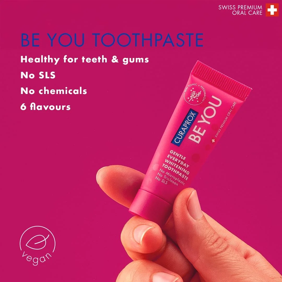 ست مسافرتی Curaprox شامل مسواک مسافرتی CS 5460، خمیر دندان 10 میلی لیتری Be You، برس های بین دندانی CPS Prime 07 & 09 | کیت مراقبت از دهان و دندان جمع و جور برای سفر ست مسافرتی Curaprox شامل مسواک مسافرتی CS 5460، خمیر دندان 10 میلی لیتری Be You، برس های بین دندانی CPS Prime 07 & 09 | کیت مراقبت از دهان و دندان جمع و جور برای سفر