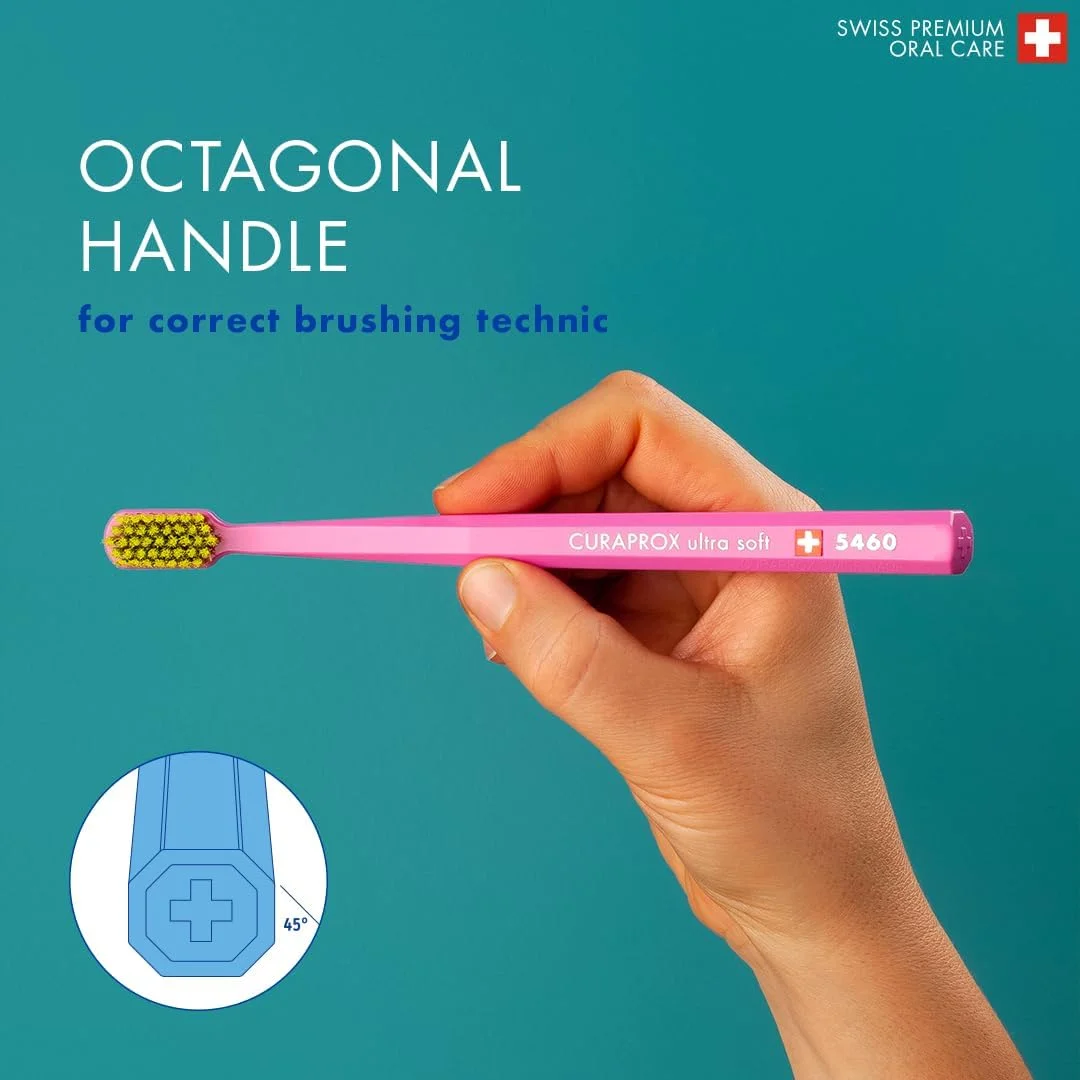 ست مسواک Curaprox CS 5460 Duo Microscope Edition 2024 | برسهای فوقالعاده نرم با 5460 رشته CUREN® برای حذف ملایم پلاک، ترویج لثهها و دندانهای سالمتر | نسخه محدود سازگار با محیط زیست ست مسواک Curaprox CS 5460 Duo Microscope Edition 2024 | برسهای فوقالعاده نرم با 5460 رشته CUREN® برای حذف ملایم پلاک، ترویج لثهها و دندانهای سالمتر | نسخه محدود سازگار با محیط زیست