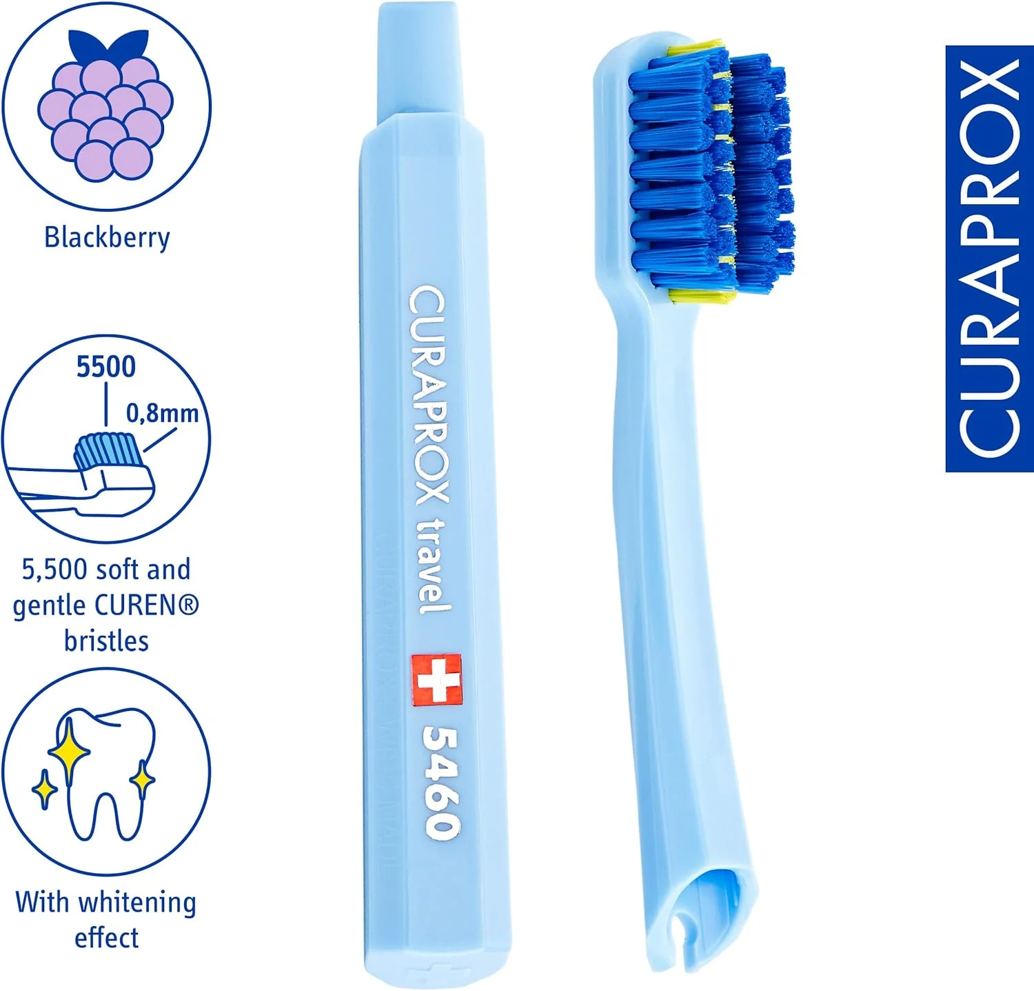 ست مسافرتی ارتودنسی صورتی Curaprox | شامل مسواک مسافرتی CS 5460، خمیر دندان 10 میلی لیتری Be You، برس های بین دندانی CPS Prime 07 & 09 | کیت جمع و جور مراقبت از دهان برای سفر ست مسافرتی ارتودنسی صورتی Curaprox | شامل مسواک مسافرتی CS 5460، خمیر دندان 10 میلی لیتری Be You، برس های بین دندانی CPS Prime 07 & 09 | کیت جمع و جور مراقبت از دهان برای سفر