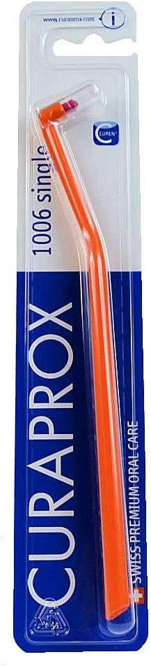 مسواک ویژه ایمپلنت و ارتودنسی Curaprox Swiss 1006، رنگ های متنوع
